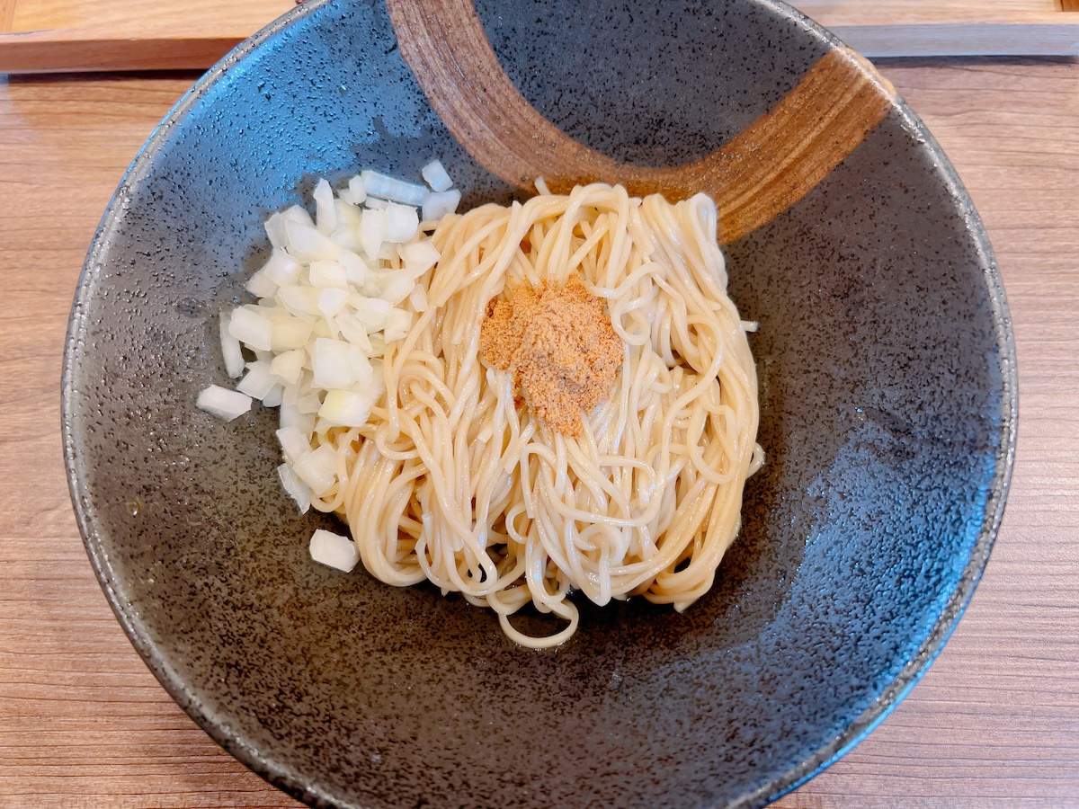 「中華蕎麦 晴天 上大岡店」の和え玉